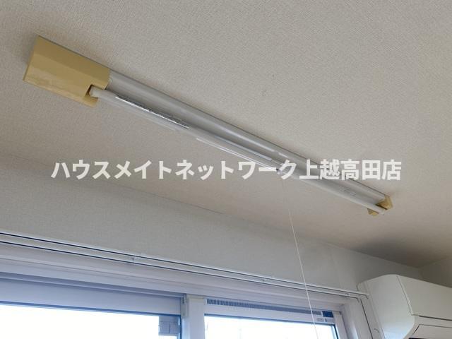 眺望　室内物干し