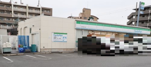 コンビニ　ファミリーマート 佐井寺南が丘店（コンビニ）まで455m