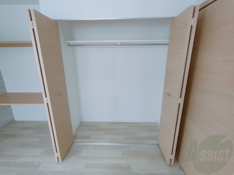 収納　収納もバッチリあるのでお部屋が片付きますよ！