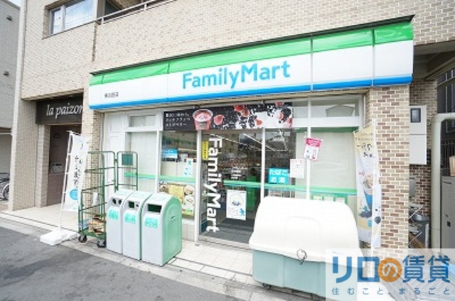 コンビニ　ファミリーマート東淡路店（コンビニ）まで437m