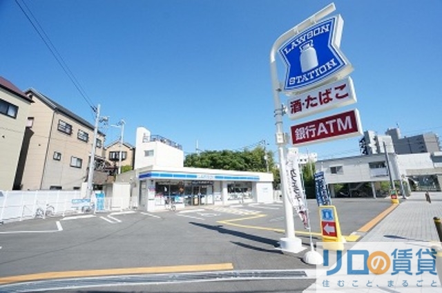 コンビニ　ローソン東淡路五丁目店（コンビニ）まで448m