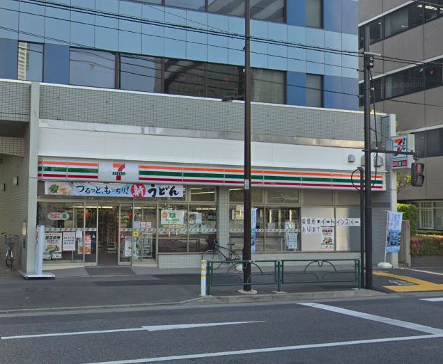 コンビニ　セブンイレブン 港区港南2丁目店（コンビニ）まで150m