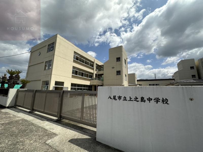中学校　八尾市立上之島中学校（中学校）まで519m