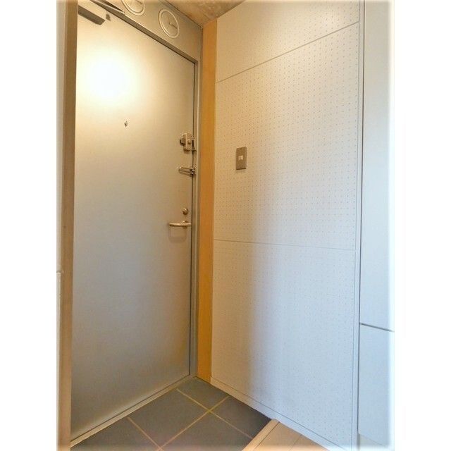 玄関　■モニタ付インターホン■ディンプルキー■2重鍵■ダウンライト
