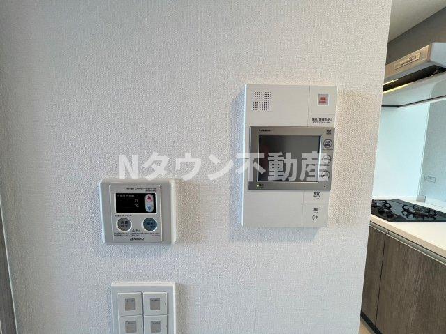 セキュリティ　モニター付きインターフォンです
