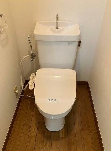 トイレ　ゆったりとした空間のトイレです