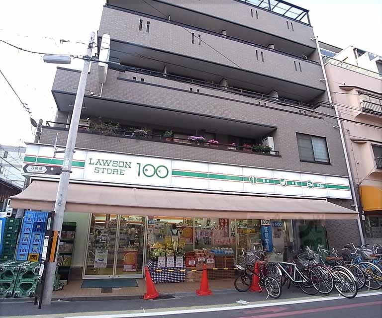 コンビニ　ローソンストア100壬生辻町店（コンビニ）まで68m