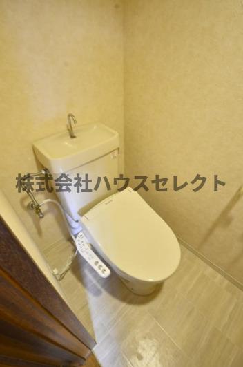 東急世田谷線 世田谷駅 徒歩2分 3階建 築36年のトイレ写真