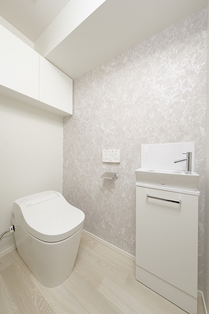 トイレ　清潔感のあるトイレです。