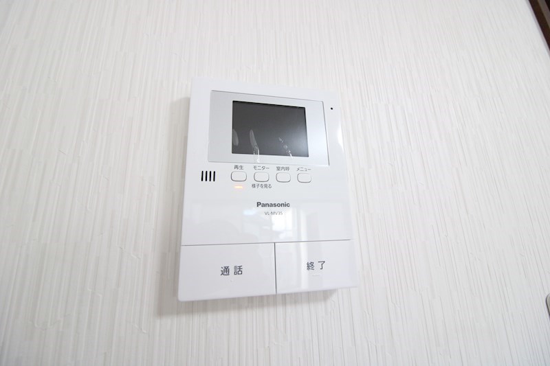 セキュリティ　TVモニターホン付きで安心