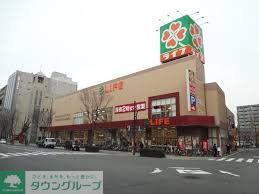 スーパー　ライフ太融寺店（スーパー）まで480m