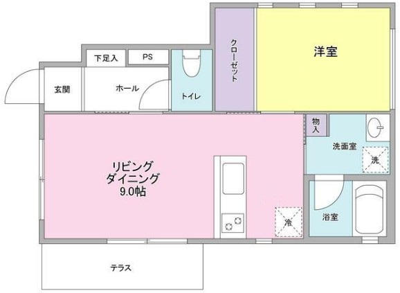 PRESEAの間取り写真