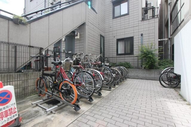 駐車場　駐輪場です。