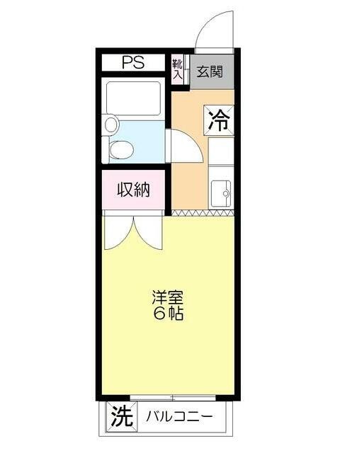 サニーハイツの間取り写真