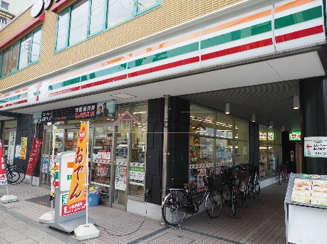 コンビニ　セブンイレブン 大阪恵美須西1丁目店（コンビニ）まで120m