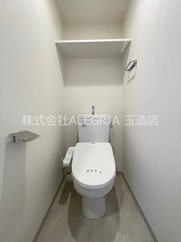 ＪＲ大阪環状線 鶴橋駅 徒歩5分 10階建 築8年のトイレ写真