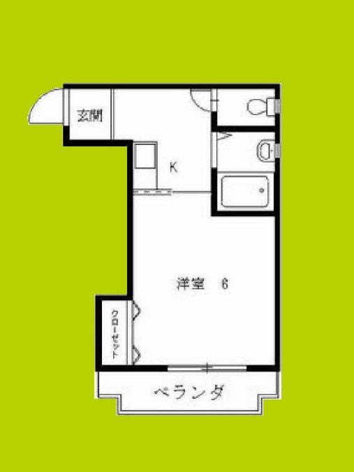 OKハイツ神路の間取り写真