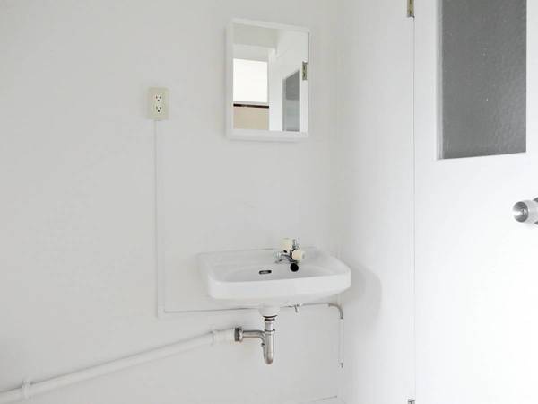 洗面設備　ビレッジハウスの同一物件・同一タイプの間取りの写真です