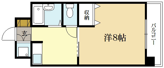 アネックス大久保の間取り写真