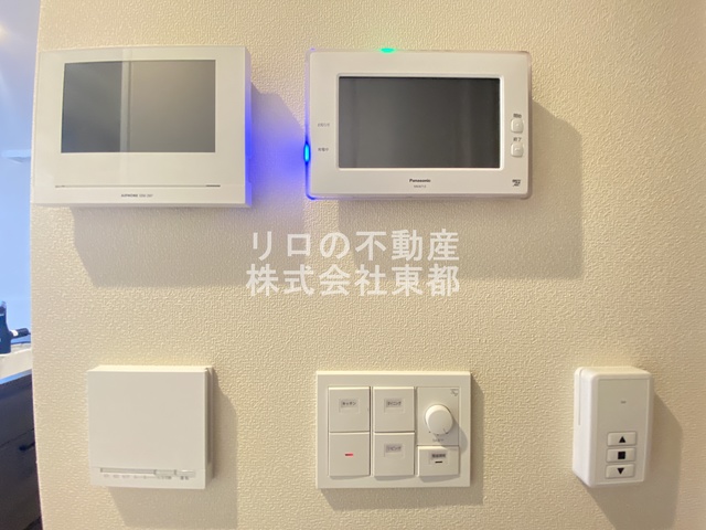 セキュリティ　訪問者が一目で分かるＴＶモニタ付インターホンです！