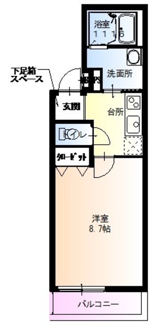 フジパレス西住之江VI番館の間取り写真