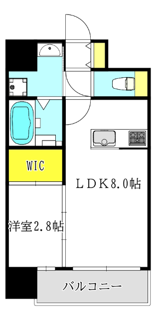 LiveCasa天満橋の間取り写真