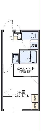 レオパレスみやこの間取り写真