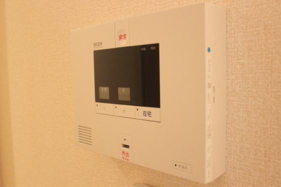 セキュリティ　※別部屋の写真です