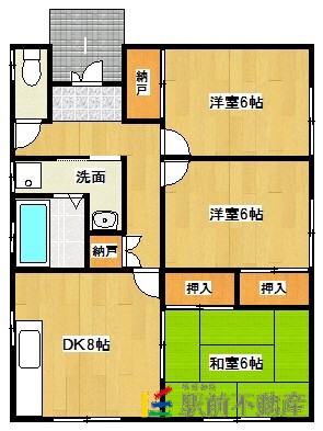 サンシャインロッジの間取り写真
