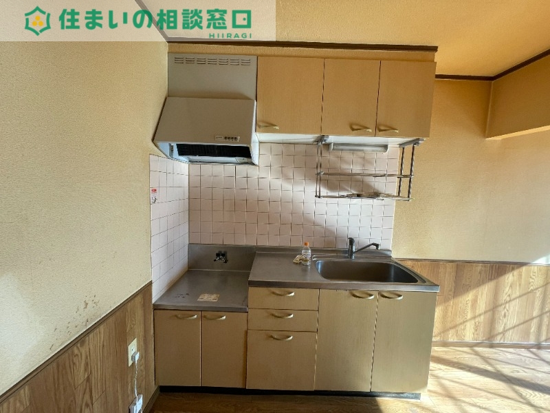 名鉄名古屋本線 男川駅 徒歩25分 2階建 築26年のキッチン写真