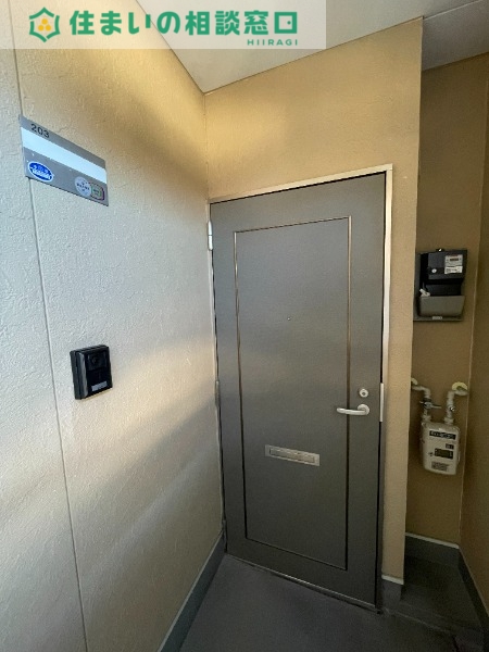 名鉄名古屋本線 男川駅 徒歩25分 2階建 築26年の玄関写真