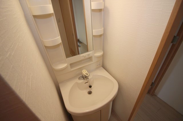 洗面設備　同タイプ・別部屋写真です