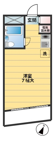 アクチュエールホシノの間取り写真