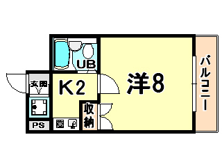 アミティ塚口の間取り写真