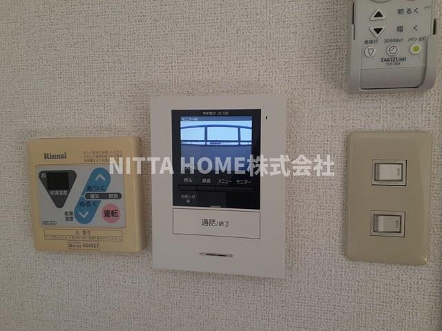 セキュリティ　来客時に安心のＴＶインターホン◎