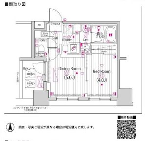 ガーラ・プレシャス川崎西口の間取り写真
