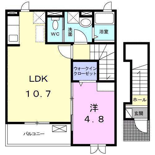 ベル小田原の間取り写真
