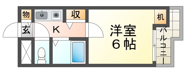 メゾン大和7号館の間取り写真
