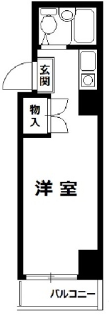 ハイツ五反田の間取り写真