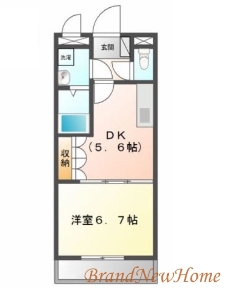 大仙パークサイドの間取り写真