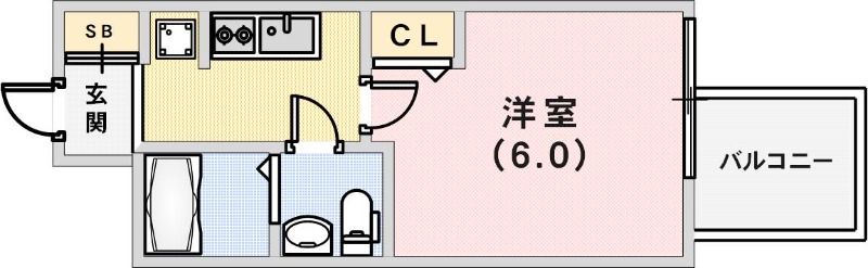 セレニテ神戸ミラクの間取り写真