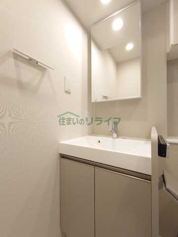 洗面設備　同じ間取り別部屋