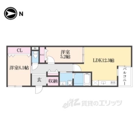 REGIES立花駅前の間取り写真