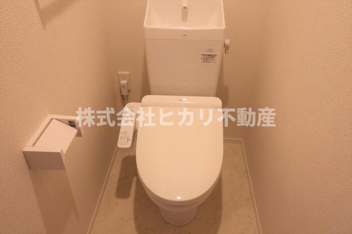 ＪＲ常磐線 いわき駅 徒歩35分 2階建 築5年のトイレ写真