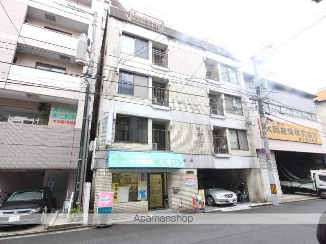 広島電鉄宇品線 中電前駅 徒歩9分 5階建 築44年の外観写真