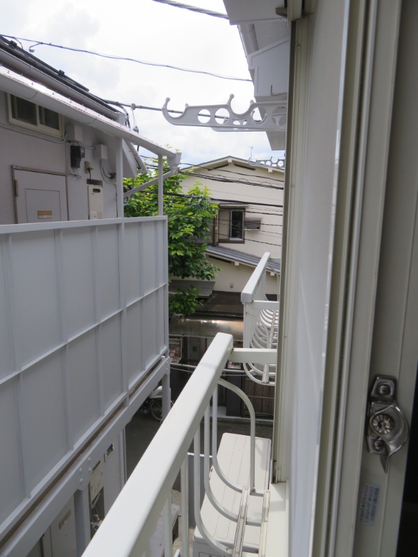 バルコニー　＊別号室の写真になります。