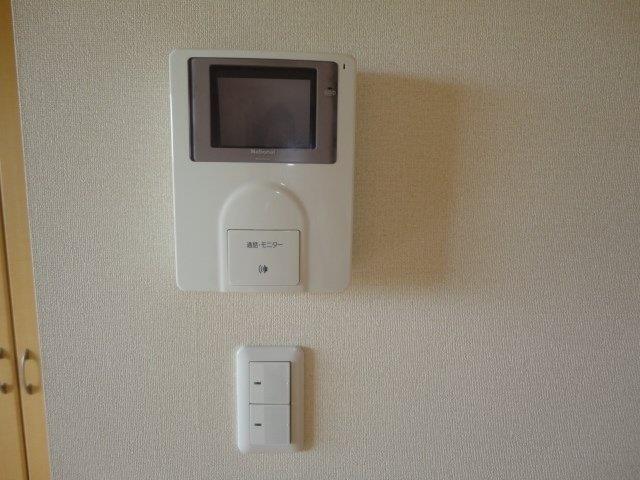 セキュリティ　テレビモニターホンです。
