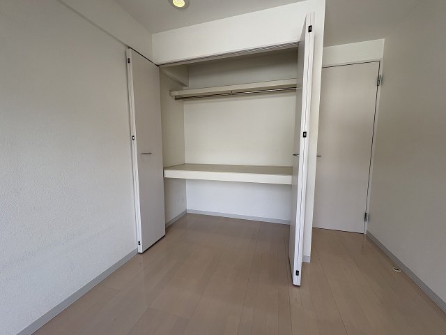 収納　たっぷりとした収納スペースです