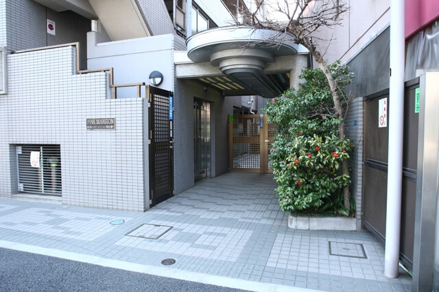 エントランス　田端パインマンション高台通り　北区田端5