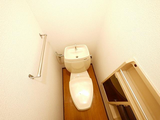 乙木ハイツAのトイレ写真
